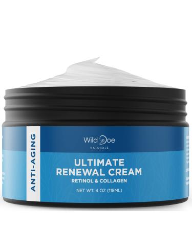 Retinol Cream for Face - Retinol Night Cream: The Ultimate Dark Spot Corrector  Neck Firming Cream  Wrinkle Cream for Face  Collagen Cream & Hyaluronic Acid Moisturizer w/Shea Butter + Vitamin E -4oz