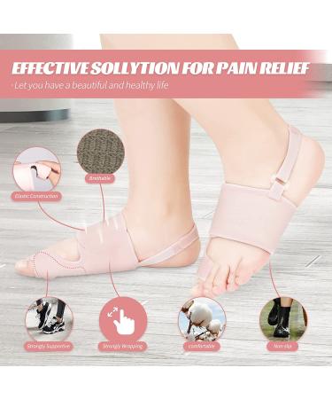 Bunion Corrector for Women - Orthopedic Bunion Splint for Hallux Valgus Relief, Toe Straightening, Day/Night Wear - Pink - Buy Online on GoSupps.com