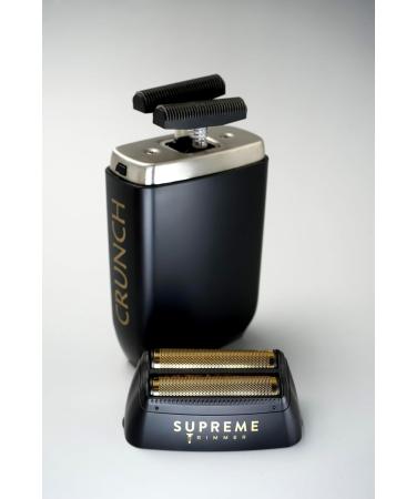 Supreme 2-in-1 Pro Clipper & CRUNCH Foil Shaver Kit - Waterproof Cordless Barber Haircutting Tool | Professional Black STF602 & STC5030 - Buy Online on GoSupps.com
