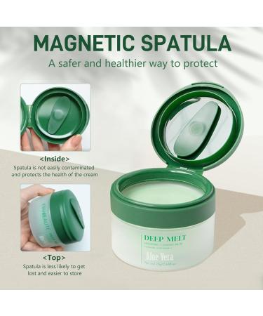 Cleansing Balm Makeup Remover | Natural Aloe Vera Deep Cleansing Balm for Sensitive Skin | Hydrating Face & Eye Makeup Melting Cream (2.65 Oz) - International Shipping Available - Buy Online on GoSupps.com