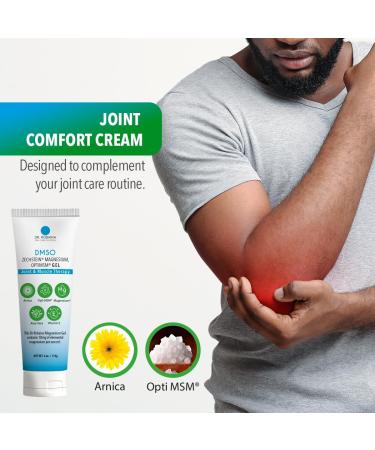 Dr. Robaina DMSO Gel - 99.9% Pure | Pharma Grade Skin Relief with Magnesium Arnica Aloe Vera Vitamin E | Muscle & Joint Comfort | 4 oz | Made in USA - Buy Online on GoSupps.com