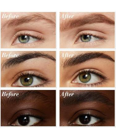 Makefullbeauty Eyebrow Makefullbeauty Waterproof Natural Eyebrow Pen Makefullbeauty Brow Pen Magical Waterproof Brow Pen Micro Fork Tip Precise Brow Pen Point Eyebrow Pencil Liquid Pen Makeup 2*Black - Buy Online on GoSupps.com