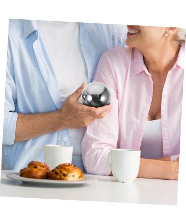 Marmerdo 2-Pack Brass Baoding Fitness Handballs for Seniors | Massage & Relaxation Iron Balls for Optimal Wellbeing - Buy Online on GoSupps.com
