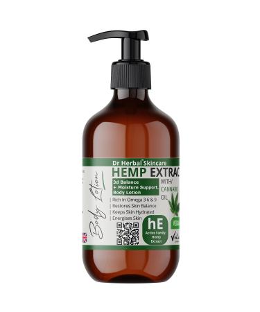 Hemp Extract Body Lotion 250ML Moisturise | Anti-Aging | Soothe Inflammation by Dr Herbal Skincare