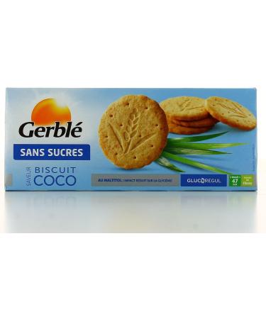  G n rique GERBL - Gerbl Biscuit Coconut Flavour Sugar Free 132 g - 132 g - Pack of 3 - Sold as a Lot - Buy Online on GoSupps.com