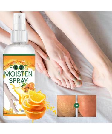  Fierudeng Instant exfoliating foot spray - Moisturizing spray - 100 ml - To remove dead skin - Suitable for athletes the elderly families men and women - Buy Online on GoSupps.com