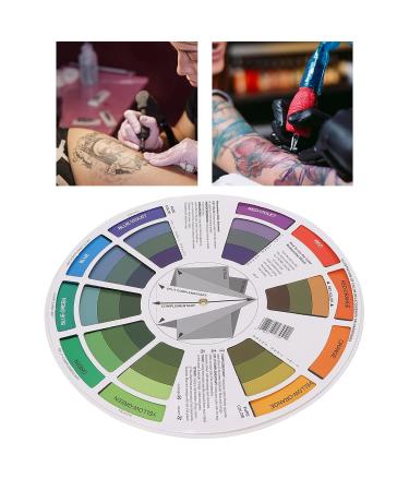Color Wheel Guide for Art and Makeup Mixing - Creative Chromatic Circle for Paint and Blend Board - Small Pocket Size for Art Class and Learning Tool - Buy Online on GoSupps.com
