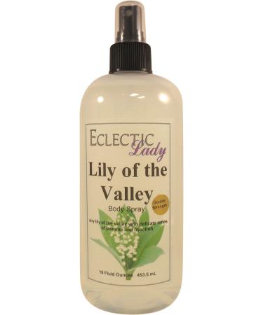 Lily Of The Valley Body Spray (Double Strength) 8 ounces Body Mist for Women with Clean Light & Gentle Fragrance Long Lasting Perfume with Comforting Scent for Men & Women Cologne with Soft 8 Fluid Ounces (Double Strength)