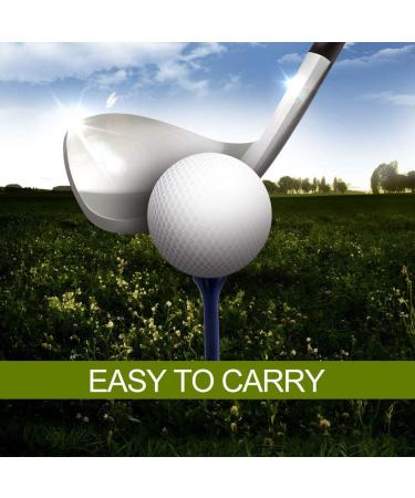 THIODOON 100 Pack Professional Natural Wood Golf Tees - Multiple Colors - 3-1/4, 2-3/4, or 2-1/8 Tall - Reduce Side Spin and Friction - Buy Online on GoSupps.com