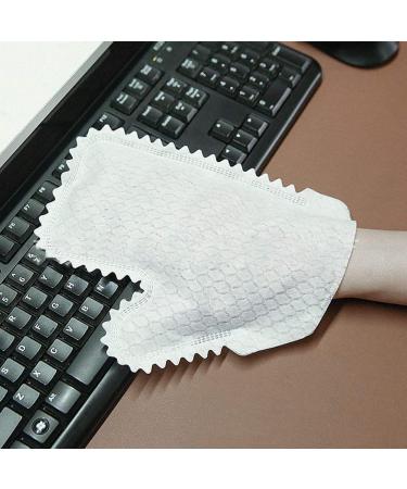 Nicfaky Disposable Dust Removal Gloves Non-Woven Fabric Dual-Sided Cleaning Gloves for Grab and Lock in Dust Pet Hair - Buy Online on GoSupps.com