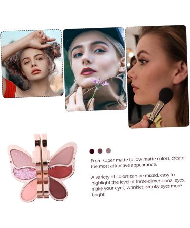 MAGICLULU 3 Pcs Eyeshadow Palette Blush for Cheeks Matte Blush Eye Beauty Makeup Accessory Glitter Powder Girl - Buy Online on GoSupps.com