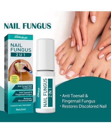 2 IN 1 Nail Fungus Treatment Oil - Fast Relief for Toenail Paronychia & Fungal Infections - Buy Online on GoSupps.com