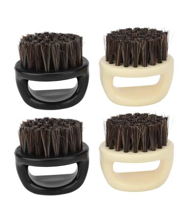 4-Piece Ankle Beard & Mustache Styling Set | Soft Bristle Finger Brush for Men | Perfect Hairdresser Tools - Buy Online on GoSupps.com