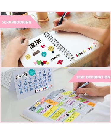 500pc Family Friend Theme Scrapbooking Sticker Decals - Waterproof Vinyl Memories Stickers for Album Embellishment (Family Theme) - Buy Online on GoSupps.com