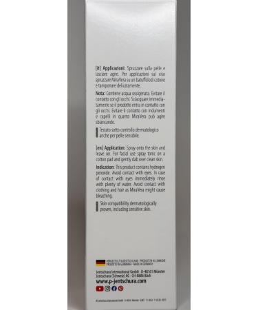 Dr. Jentschura MiraVera Skin Tonic with Oxygen and 21 Essential Oils-Face Toner - Organic Facial Toner for Women and Men - HydratingToner for Face -Skin Toner pH Balancing - Buy Online on GoSupps.com