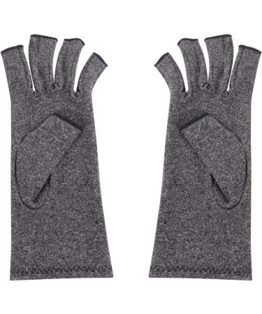 Mobestech Fingerless Pressure Gloves - 2 Pairs Safety & Physiotherapy Hand Brace Gloves for Men & Women | Protective Half-Finger Support - Buy Online on GoSupps.com