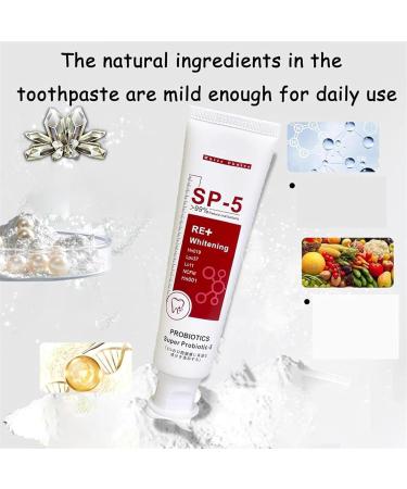 2pcs Sp-5 Toothpaste Sp 5 Teeth Whitening WE2C Toothpaste Whitening Brightening Stain Removal Toothpaste Repairing Toothpaste - Buy Online on GoSupps.com