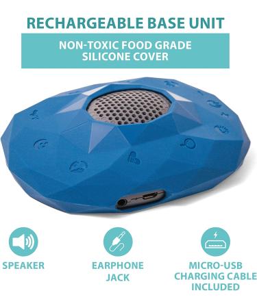 Zenimal Teen and Adult Meditation and Sleep Track Audio Player - Promotes Mindfulness with 9 Audio Meditations, Relaxing Music, Ocean Waves, and White Noise - Buy Online on GoSupps.com