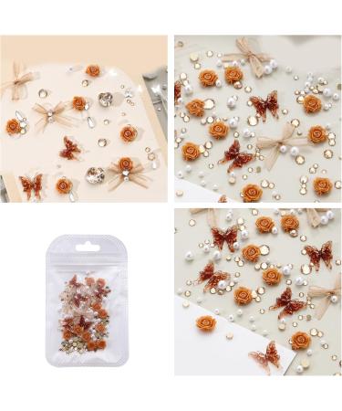 Rose Floral Liquid Butterfly Supplies Manicure Nails Decor Making Perfect For Enthusiasts Colorful - Buy Online on GoSupps.com
