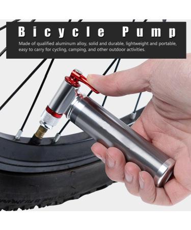 Portable Aluminum Alloy Bike Pump CO2 Inflator for Mountain and Road Bicycles - Buy Online on GoSupps.com