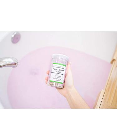 GranNaturals Mini Bath Bombs with Epsom Salts for Hand and Foot Soak - Tea Tree, Lavender, Peppermint Essential Oils - Soften Skin and Cuticles - Buy Online on GoSupps.com