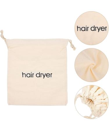 DOITOOL Hair Dryer Bag Drawstring Bag Container 13 Inch by 11.8 Inch Storage Organizer Bag For Hairdryer Beige - Buy Online on GoSupps.com