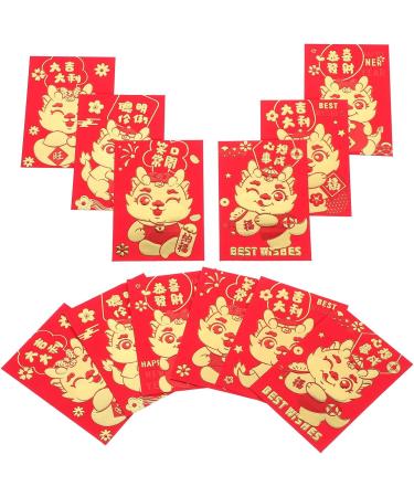 Spring Festival 30pcs Red Envelope Chinese New Year Red Packet for Wedding Graduation Lunar New Year Spring Bless