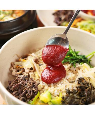 Wang Gochujang Korean Red Pepper Paste 1.1 lb - Authentic Korean Flavor - Pack of 1 - Buy Online on GoSupps.com