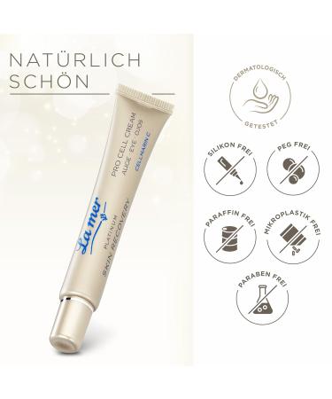 La Mer Platinum Skin Recovery Pro Cell Cream Eye - Intensive Anti-Aging Eye Cream for All Skin Types - 15ml - Buy Online on GoSupps.com