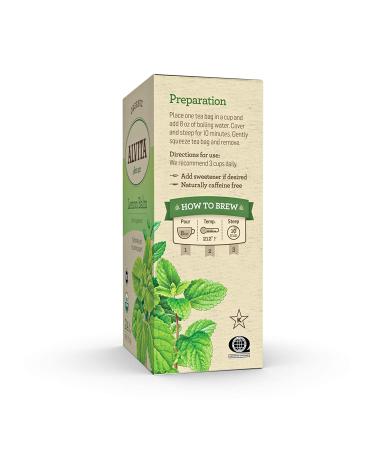 Alvita Organic Lemon Balm Herbal Tea - 24 Premium Tea Bags for Lemony Flavor & Aroma - Buy Online on GoSupps.com