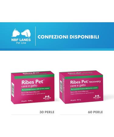 NBF Lanes Ribes Pet Mangime Complementare per Cani E Gatti 30 Perle - Buy Online on GoSupps.com