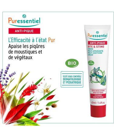 Puressentiel Repulsif Creme 40ml - Buy Online on GoSupps.com