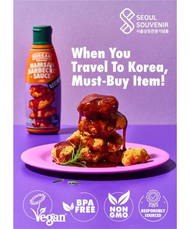 Korean Street Namsan BBQ Sauce | Vegan Gluten-Free Easy to Use | Authentic Korean Flavor for Barbeque Lovers - Buy Online on GoSupps.com