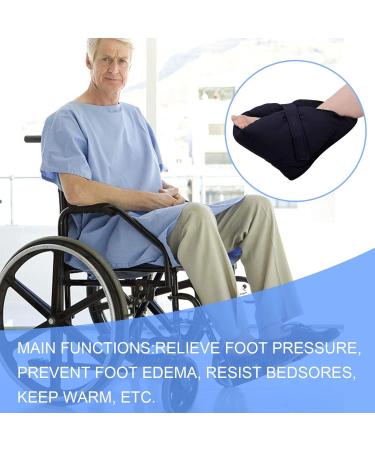 Earthily Heel Protectors - Soft Foot Support Cushion for Heel Protection Warmth & Bed Sore Relief - 1 Pair - Buy Online on GoSupps.com