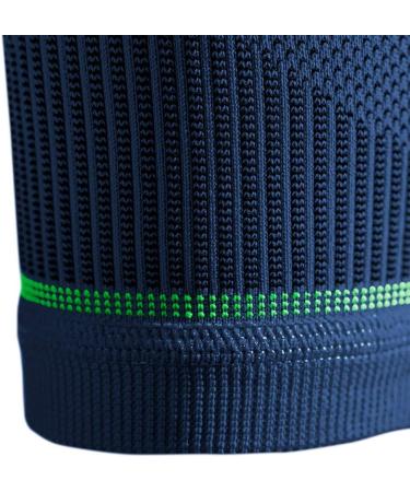 BAUERFEIND Calf Support Compression Sleeves - Unisex Navy Blue XL Extra Long Leg Warmers for Lower Leg Support | International Shipping Available - Buy Online on GoSupps.com