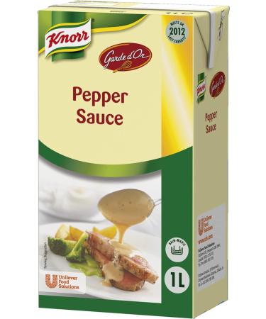Knorr Garde d'Or Pepper Sauce Ready to Use 1 Litre Carton ready to use.