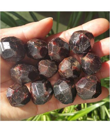 Natural Crystal Rough Natural Rough Garnet Crystal Stone Raw Semiprecious Tumbled Stone (Size : 100g) - Buy Online on GoSupps.com