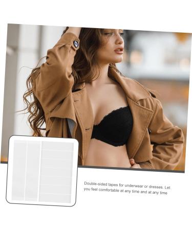 Garneck 300 Sheets Anti-Light Stickers Clear Fabric Strong Tape Sticky Tape for Clothes Bra Tape Dress Tape Sheer Dress Body Tape for Dresses Double Sided Miss Invisible White Whitex5pcs 8.5x1.2cmx5pcs - Buy Online on GoSupps.com