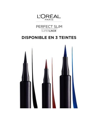 L'Or al Paris Super Liner Perfect Slim Eyeliner No. 03 Brown - Precise Felt Tip for Irresistible Eye Makeup - 1 Piece - Buy Online on GoSupps.com