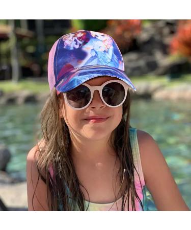 AWOUSUE Elsa & Anna Baseball Cap for Girls - Adjustable Ice King Hat for Kids | Outdoor Sun Hat - Buy Online on GoSupps.com