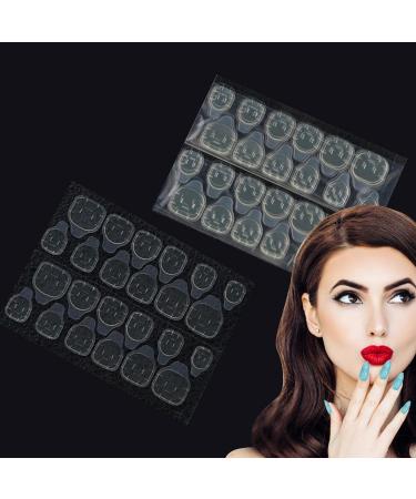 Sticky Nail Tabs 50 Sheets Thin Nail Glue Stickers | Transparent Acrylic Jelly Double Sided Adhesive Tabs for Press on Nails Waterproof - Buy Online on GoSupps.com