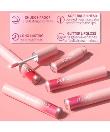 12 Colors Matte to Glitter Liquid Lipstick Set - Long Lasting Waterproof Lip Gloss Gift Kit for Halloween & Christmas - Buy Online on GoSupps.com