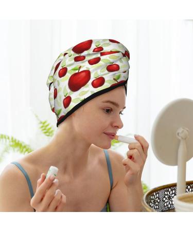 Super Absorbent Microfiber Hair Towel Wrap for Women - Quick Dry Coral Velvet Cap for Long Curly & Thick Hair - Buy Online on GoSupps.com
