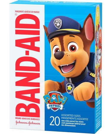 Buy Band-Aid Bandages Nickelodeon Paw Patrol - 40 Assorted Sizes for Kids | Best International Shipping - Buy Online on GoSupps.com