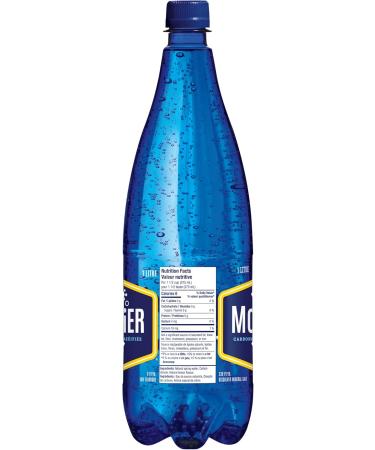 Montellier Carbonated Mineral Water with Natural Lemon Flavor 12x1L - Buy Online on GoSupps.com