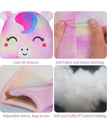 Basumee Unicorn Seat Belt Covers for Kids - Purple Seat Belt Pads for Car Head Support - Buy Online on GoSupps.com