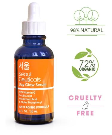 SeoulCeuticals Day Glow Serum 1 fl oz - Radiant Skin Elixir for Brightening & Hydration - Buy Online on GoSupps.com