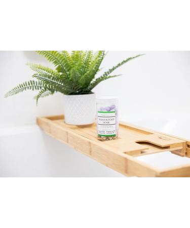 GranNaturals Lavender Mini Bath Bombs for Hand & Foot Soak - Manicure & Pedicure Epsom Salts Fizz Balls with Tea Tree, Lavender, Peppermint Essential Oils - Buy Online on GoSupps.com
