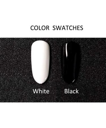 Vishine UV Gel Nail Polish 4 Colors Set - Pure Black White Dark Red Shimmering GoldGolden Classic series Gift Set - Buy Online on GoSupps.com
