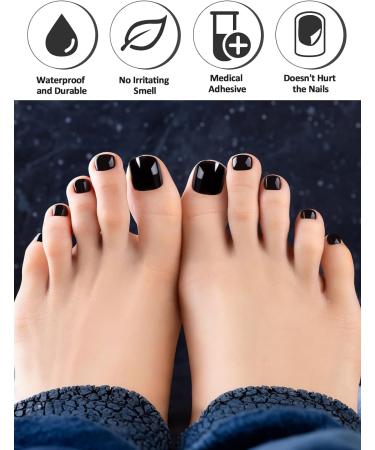 EBANKU 32 PCS Semi Cured Gel Nail Strips - Toeail Wraps with Nail File & Stick - UV/LED Lamp Required | #6 - Buy Online on GoSupps.com